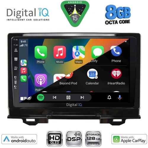DIGITAL IQ BXF 7202_CPAA (9inc) MULTIMEDIA TABLET for HONDA HRV mod. 2021-2026