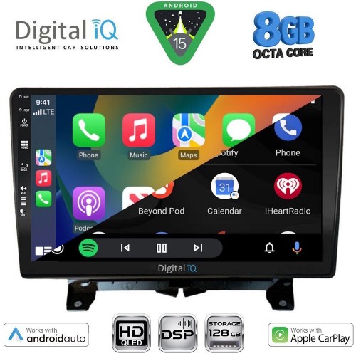 DIGITAL IQ BXF 7332_CPAA (9inc) MULTIMEDIA TABLET for LAND ROVER DISCOVERY 3 - RANGE ROVER SPORT mod. 2004-2009