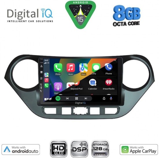 DIGITAL IQ BXF 7224_CPAA (9inc) MULTIMEDIA TABLET for HYUNDAI i10 mod. 2014-2020