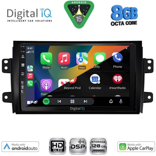 DIGITAL IQ BXF 7688_CPAA (9inc) MULTIMEDIA TABLET for FIAT SEDICI – SUZUKI SX4 mod. 2005-2013