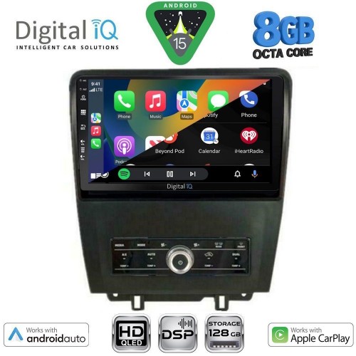 DIGITAL IQ BXF 7165_CPAA (9inc) MULTIMEDIA TABLET for FORD MUSTANG mod. 2010-2015