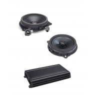 Powerbass Ολοκληρωμένο Πακέτο με Ενισχυτή και Ηχεία OEM FORD (Σετ)