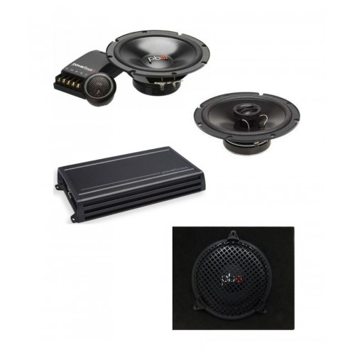 Powerbass Ολοκληρωμένο Πακέτο με Ενισχυτή, Ηχεία και Subwoofer 12" (Σετ) Powerbass Ολοκληρωμένο Πακέτο με Ενισχυτή, Ηχεία και Subwoofer 12" (Σετ)
