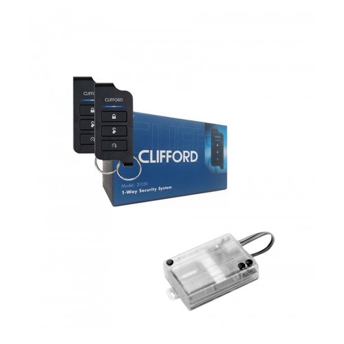 Clifford 3105X Συναγερμός Αυτοκινήτου 1-way & 508D Περιμετρικός Αισθητήρας Διπλής Ζώνης (Σετ)