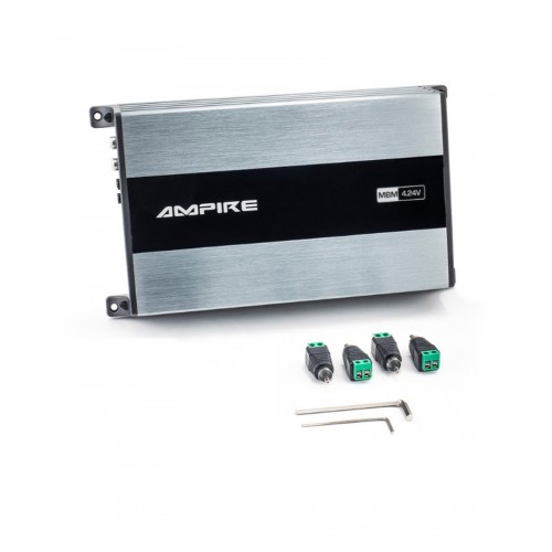 Ampire MBM4.24V-4G Ψηφιακός ενισχυτής Αυτοκινήτου 4 Καναλιών 4x100W 24V (Τεμάχιο) Ampire MBM4.24V-4G Ψηφιακός ενισχυτής Αυτοκινήτου 4 Καναλιών 4x100W 24V (Τεμάχιο)