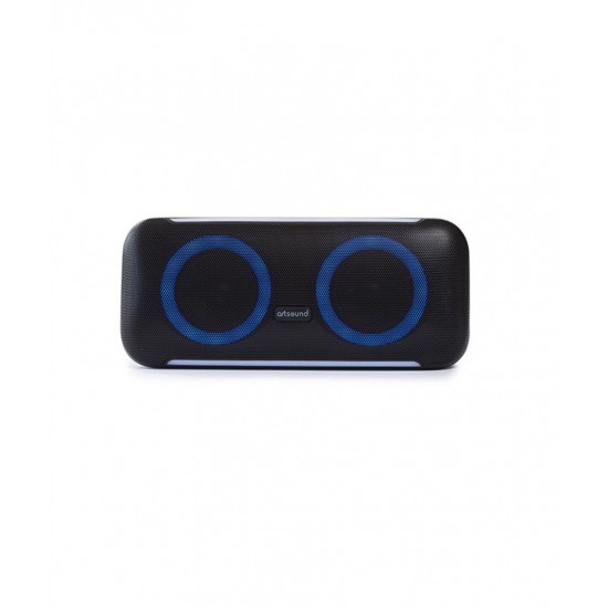 ArtSound LIGHTBEATS L Αδιάβροχο Φορητό Ηχείο Bluetooth με λειτουργία TWS και φωτισμό LED (Τεμάχιο)