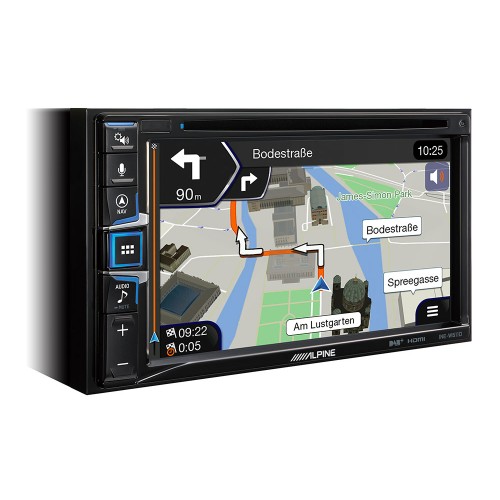 alpine INE-W611DC with Truck Map DB
