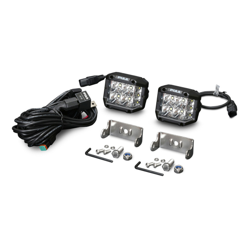 piaa DKQE39E Quad Edge Cube lamp kit 24W / 3540lm per lamp 5600K
White Wide Angle Driving Beam ECE Certified