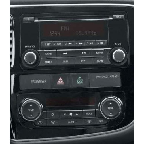 Πρόσοψη 2din Mitsubishi Outlander, Citroen, Peugeot