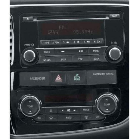 Πρόσοψη 2din Mitsubishi Outlander, Citroen, Peugeot