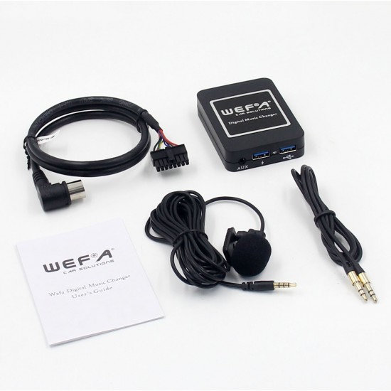 Interface Aux/Usb/Usb Charger/Bluetooth για εργοστασιακές πηγές Mitsubishi 13pin
