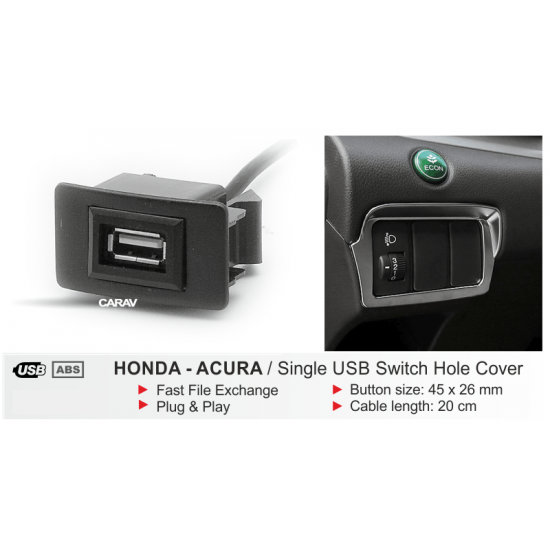 Usb καπάκι για Honda / Acura