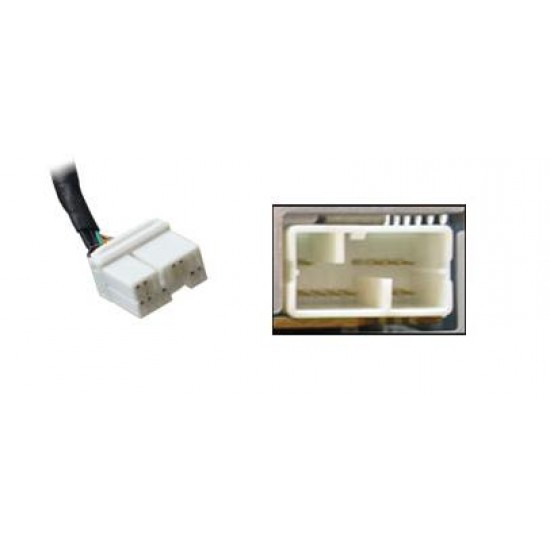 Interface Aux/Usb/Usb Charger/Bluetooth για εργοστασιακές πηγές Suzuki 14pin / Fiat Sedici / Opel Agila A