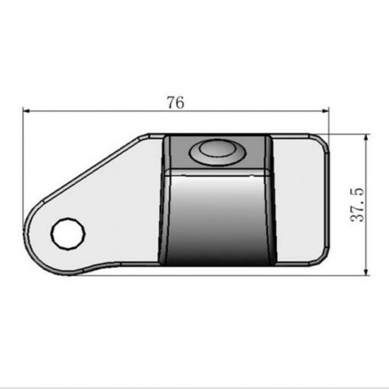 Κάμερα οπιθοπορείας Mitsubishi Outlander Sport/ ASX /RVR (2011-2015)