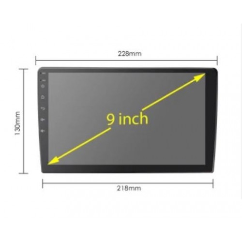 Πρόσοψη για τάμπλετ 9" Suzuki SX4 '06-'14, Fiat Sedici '05-'14 Πρόσοψη για τάμπλετ 9" Suzuki SX4 '06-'14, Fiat Sedici '05-'14