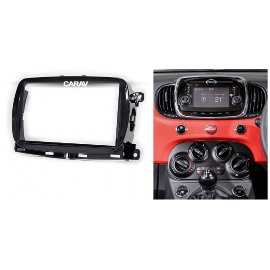 Πρόσοψη 2din Fiat 500 (312) '15>